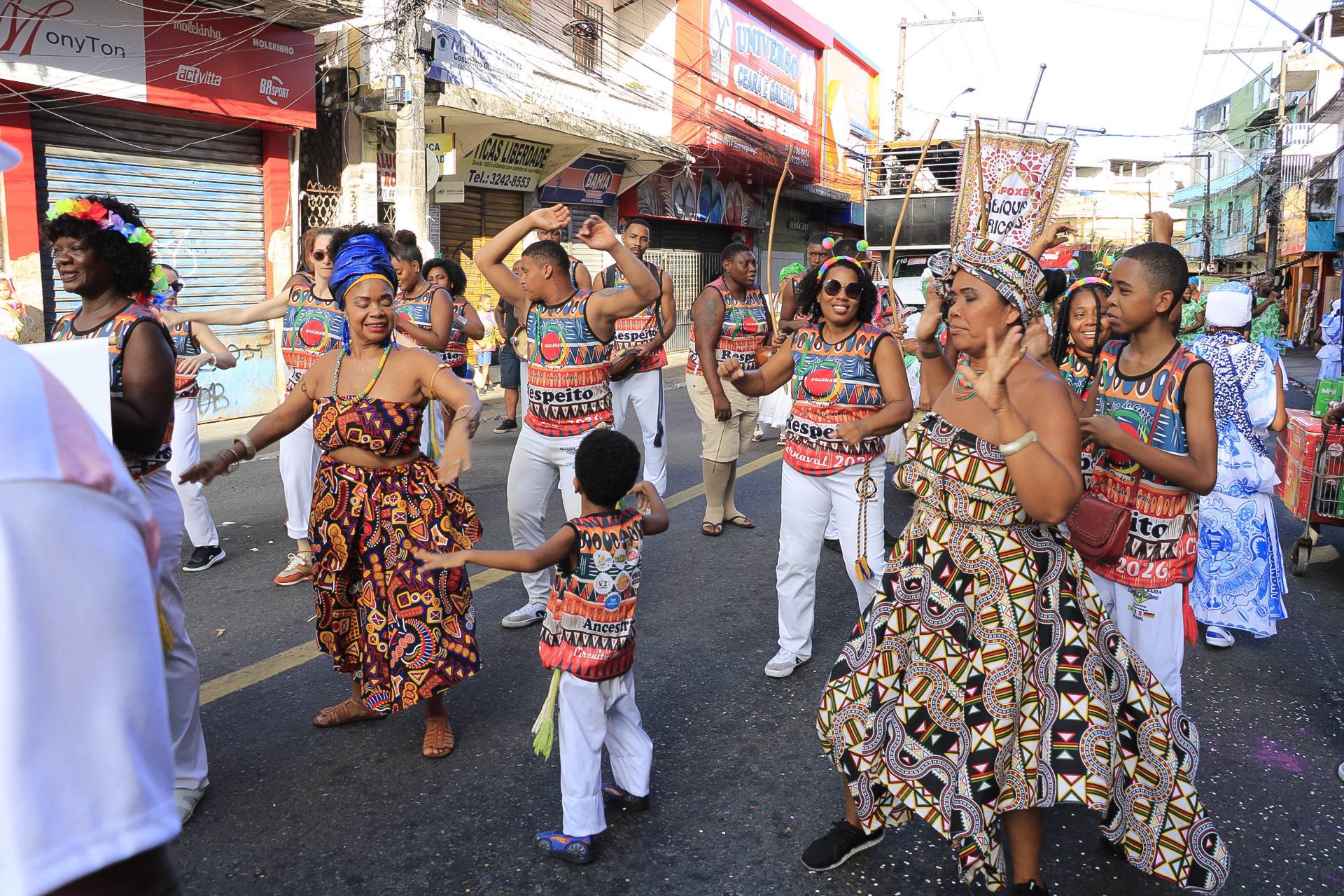 O grupo promove a capoeira e celebra a cultura afro-brasileira