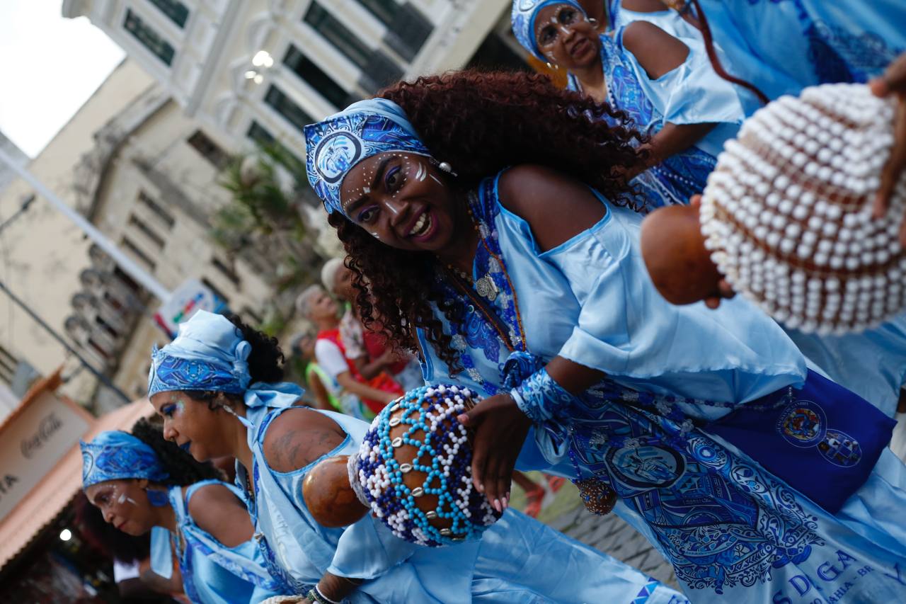 O Afoxé reforçou a potência e a presença das mulheres no Carnaval