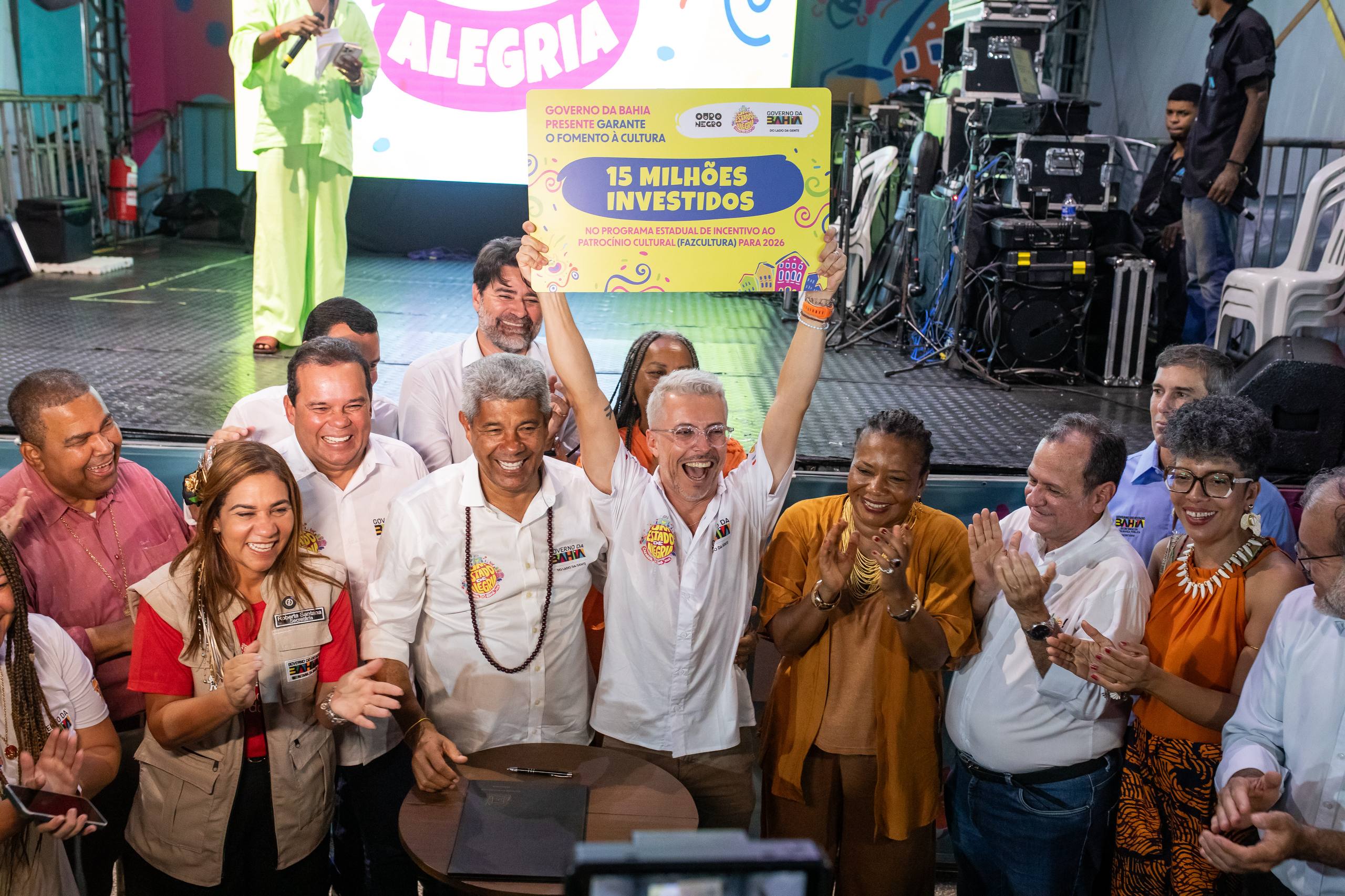 Governo da Bahia destina R$ 15 milhões para o Programa FazCultura em 2026