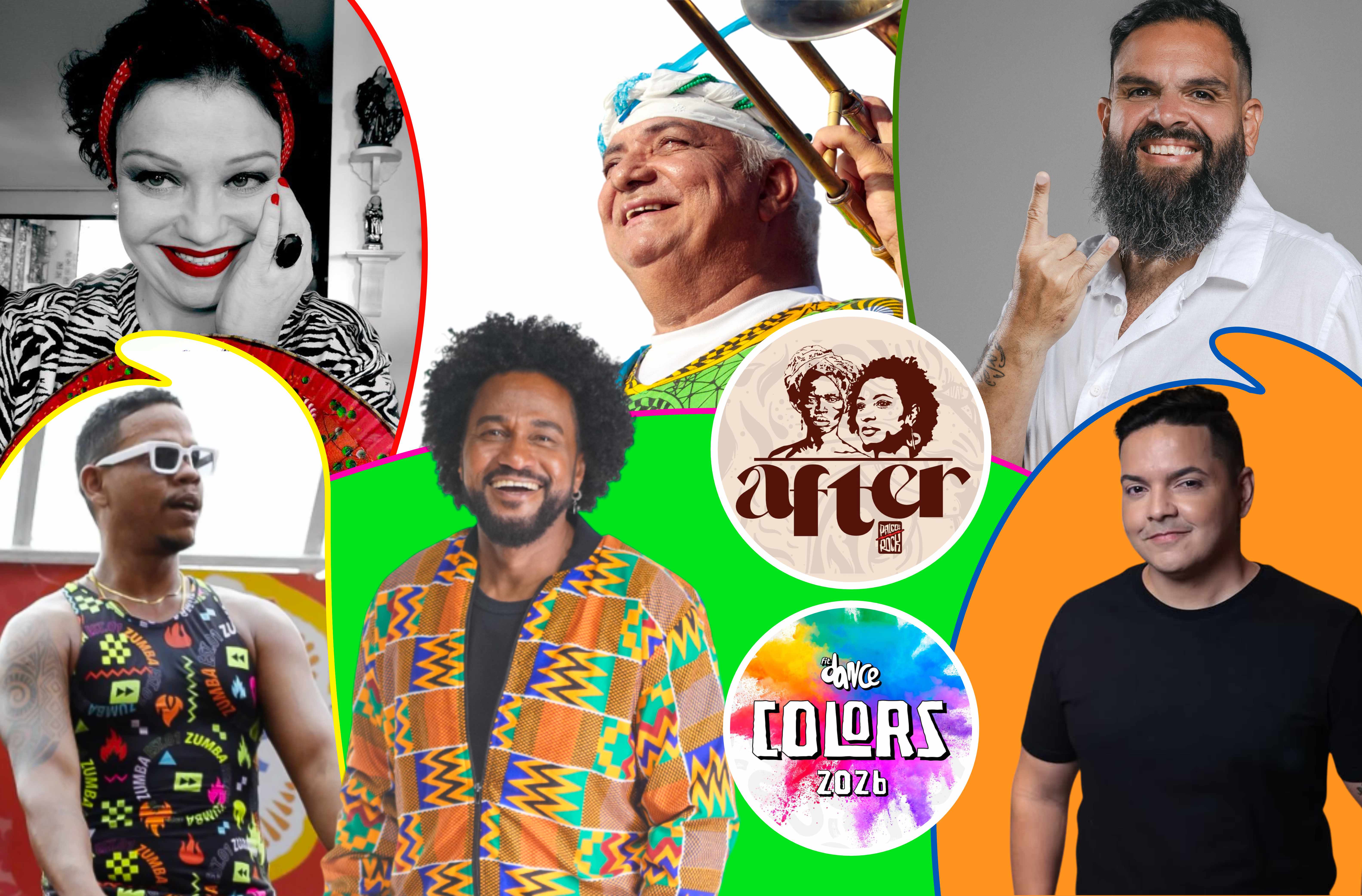 Pelourinho recebe shows, encontro do Palco do Rock, FitDance Colors e atividades de bem-estar neste fim de semana