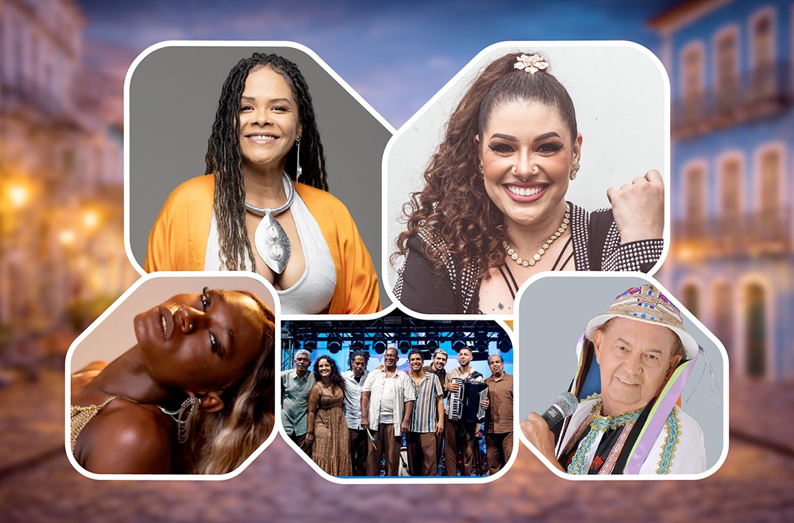 Pelourinho recebe Márcia Short, Val Macambira, Aila Menezes, programação atravessa forró, cultura periférica e diversidade; confira agenda