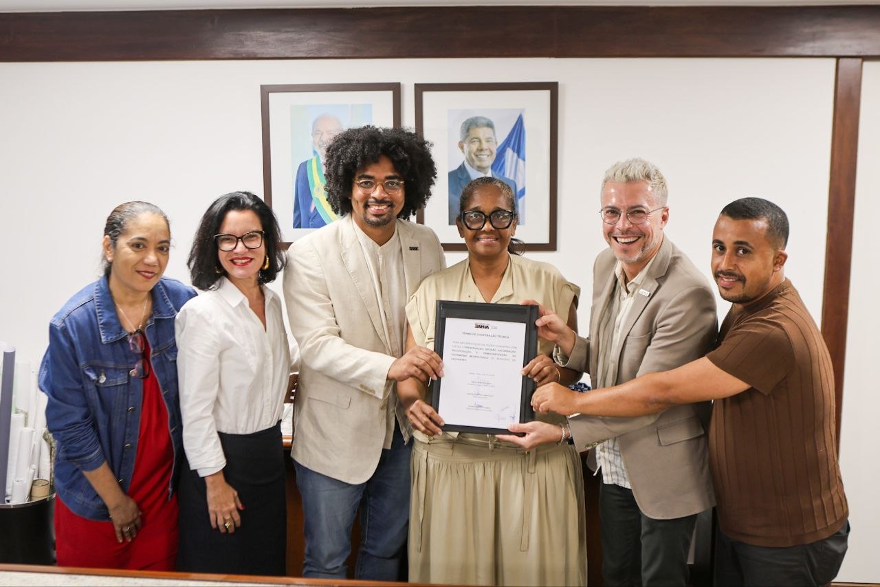 Governo da Bahia firma cooperação técnica com Prefeitura de Cachoeira para fortalecer políticas públicas de museus no estado