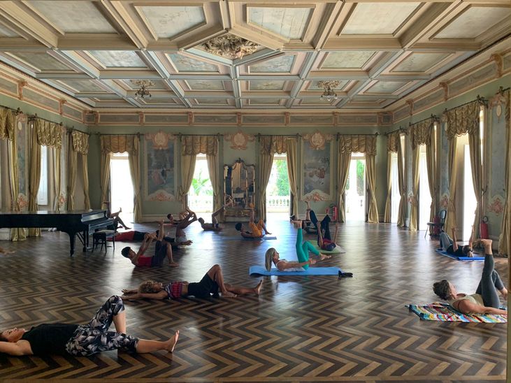 Aulas do BTCA na Casa Rosa