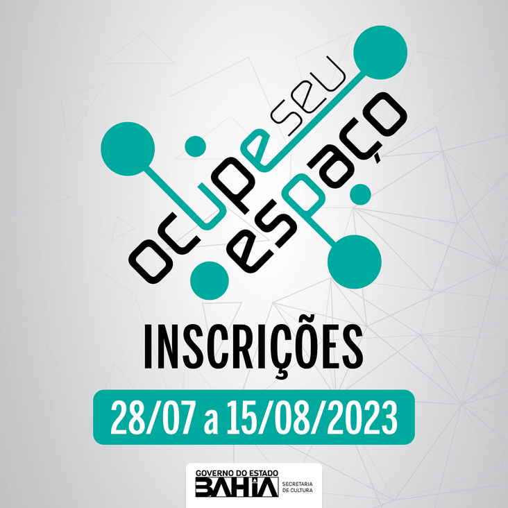 Card 9ª Convocatória Ocupe Seu Espaço