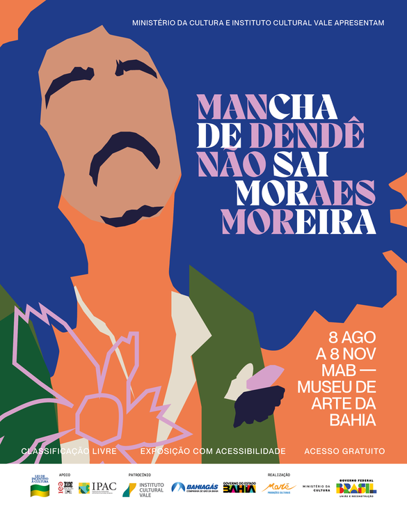 Exposição Mancha de Dendê Não Sai Moraes Moreira