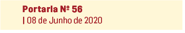 Portaria Nº 56