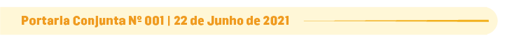 Portaria Conjunta Nº 001