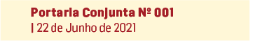Portaria Nº 001