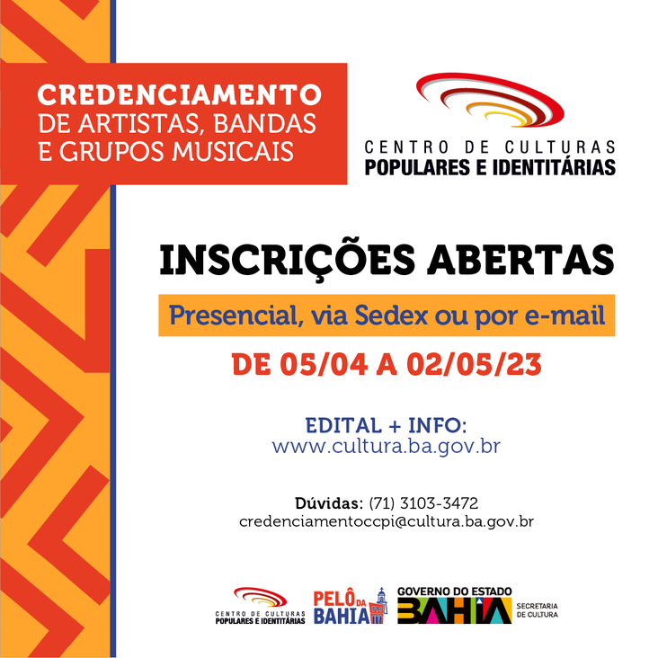 inscricoes credenciamento