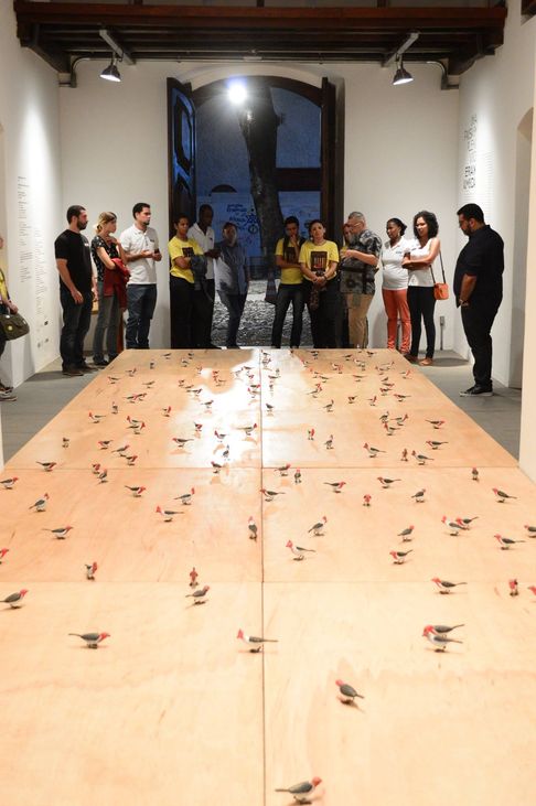 Exposição de Efrain Almedida / Foto: Gess Alencar