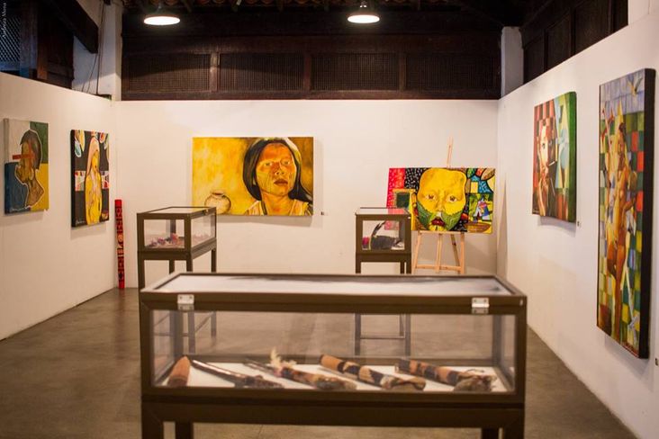 Exposição Indios na Janela
