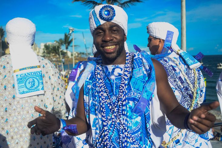 Lázaro Ramos no Gandhy