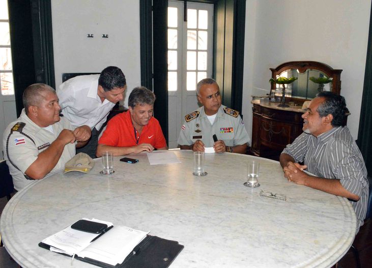 IPAC reunião com Policia Militar