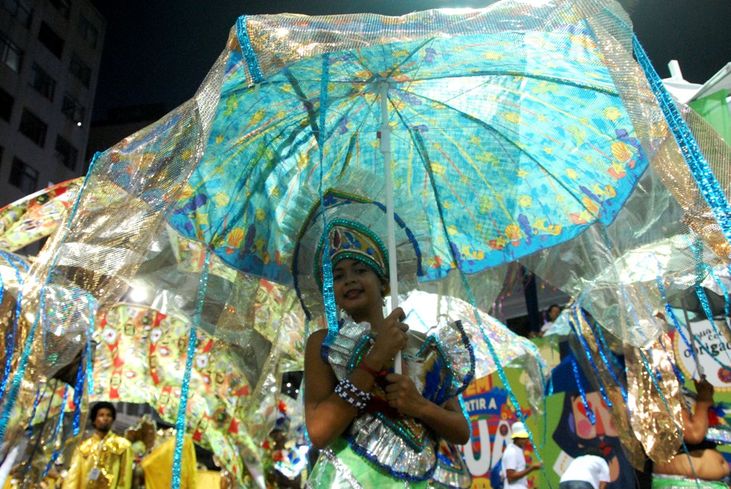 Bloco Muzenza no último dia de Carnaval
