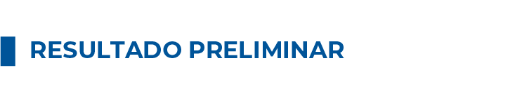 Resultado Preliminar