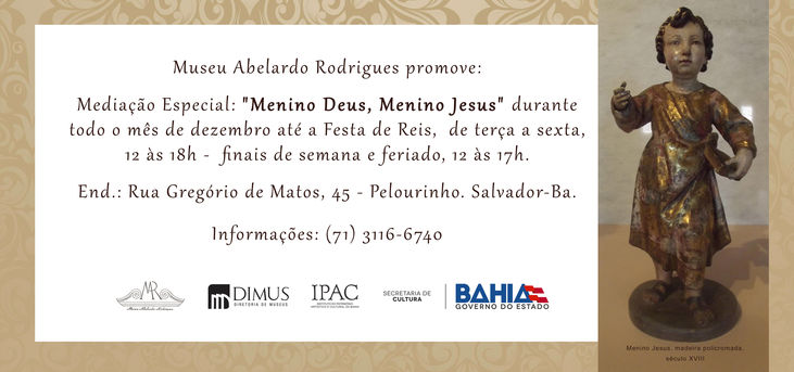 Mediação Especial: ‘Menino Deus, Menino Jesus’ 