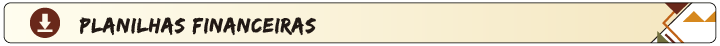 Planilhas financeiras