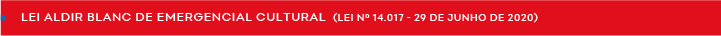 Lei Aldir Blanc de Emergencial Cultural
