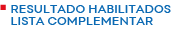 Resultado Habilitados - Lista Complementar