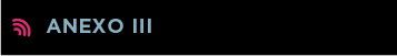 Anexo III