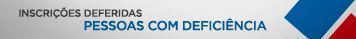 Lista de Candidatos Inscritos com Deficiência