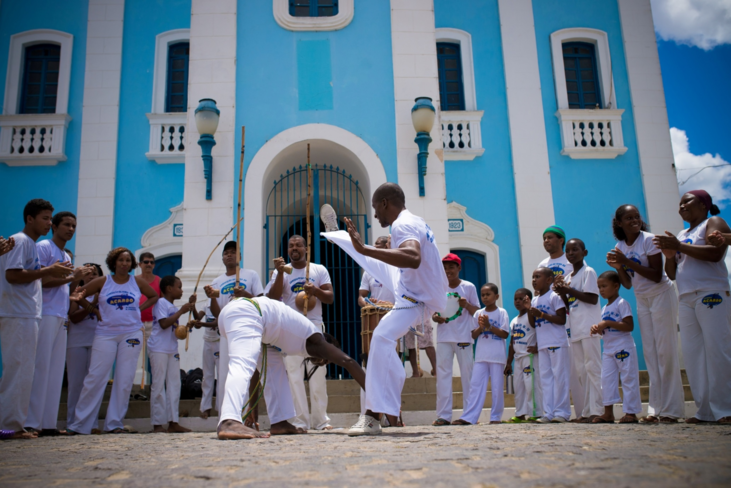 Seminário estadual com capoeiristas