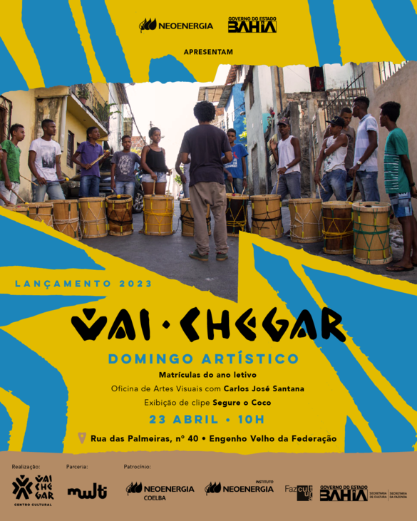 Domingo Artístico no Centro Cultural Vai Chegar