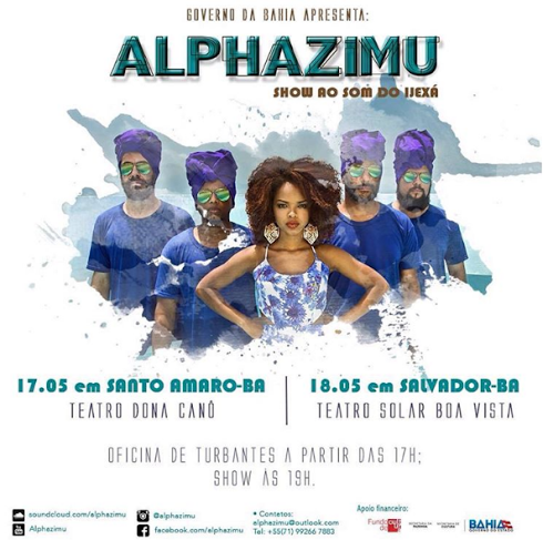 Alphazimu Shows em Santo Amaro e Salvador