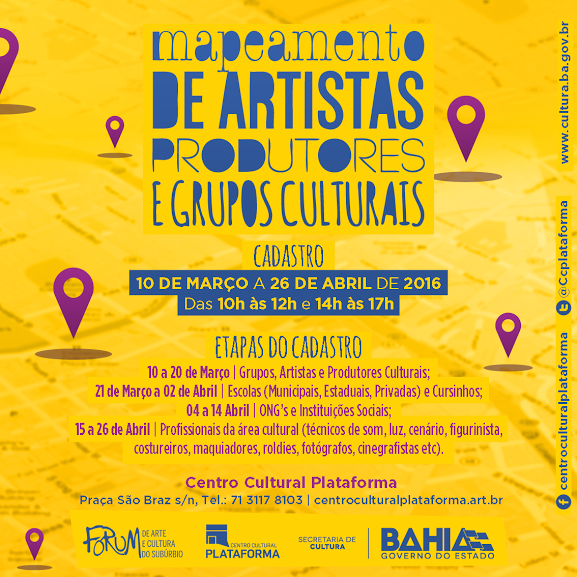 Mapeamento de Artistas