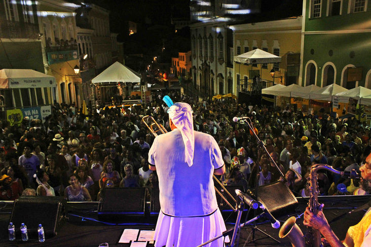 O show foi repleto de sucessos dos carnavais das décadas de 80 e 90