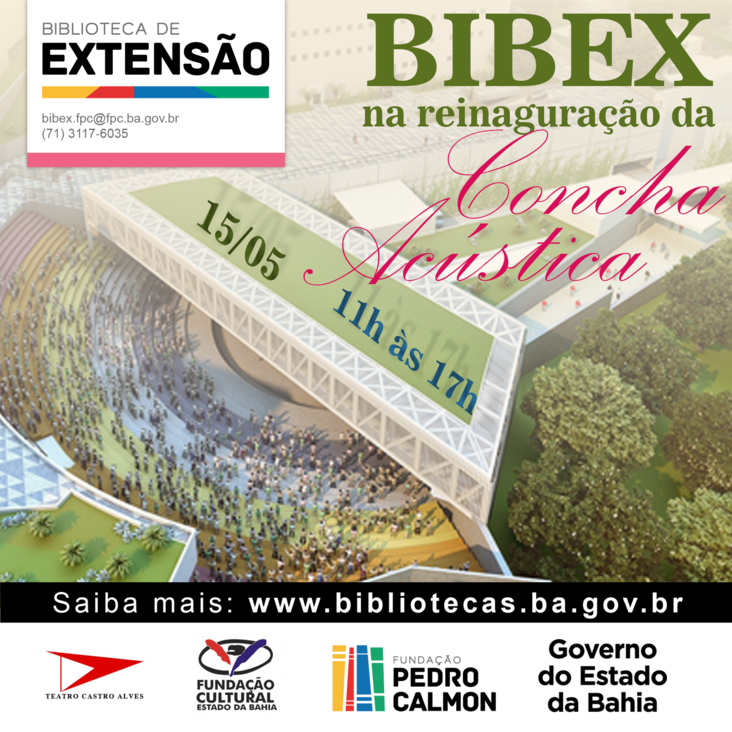 inauguração Concha Acústica Feira de Livro