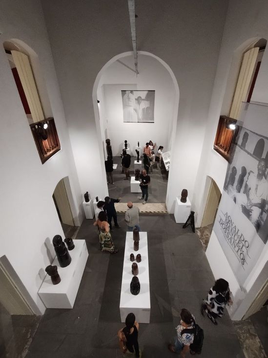 Exposição Agnaldo dos Santos na Capela do MAM