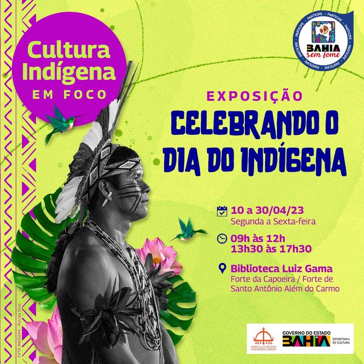 Exposição Celebrando o Dia do Indígena