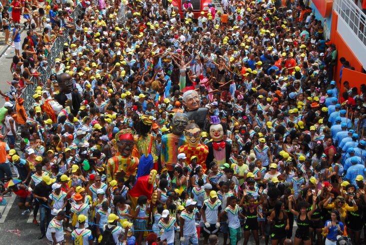 Bloco infantil no sábado da Avenida