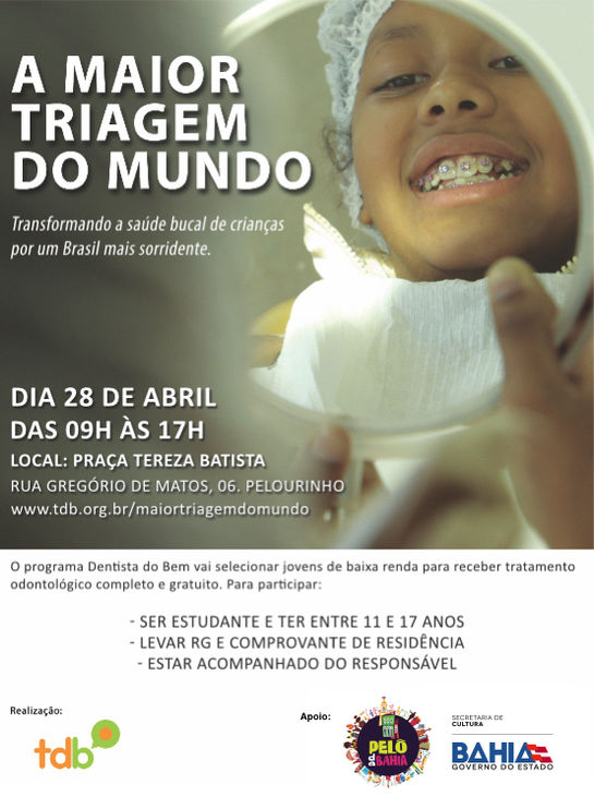 Turma do bem no Pelourinho