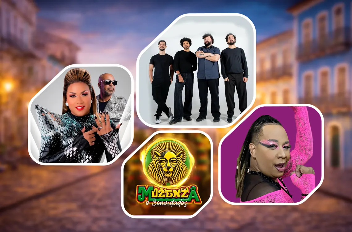 Zimbra, Baile Afro Muzenza, cultura LGBTQIAPN+ e ballroom movimentam o Pelourinho nesta semana; confira a agenda
