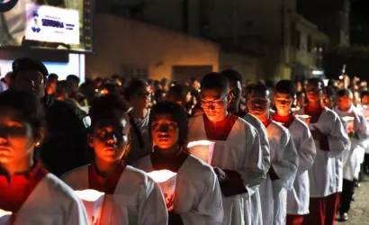 Procissão do Fogaréu em Serrinha celebra a fé e tradição na Semana Santa