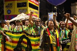 Integrantes do Muzenza no Osmar