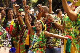Integrantes do Muzenza no Osmar