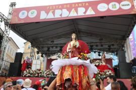 Festejos de Santa Bárbara no Pelourinho