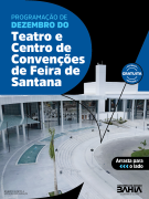 Teatro do Centro de Convenções de Feira de Santana recebe programação cultural gratuita em dezembro