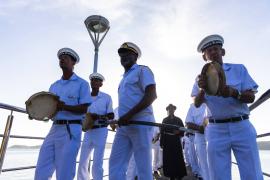 Chegança dos Marujos Fragata Brasileira, de Saubara, na reabertura do Museu do Recôncavo Wanderley Pinho