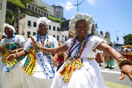 Edital Ouro Negro 2026 assegura participação de 11 blocos de matriz afro-brasileira na Lavagem do Bonfim