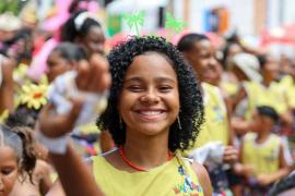 Mamulengo transformou a avenida em um palco de fantasia