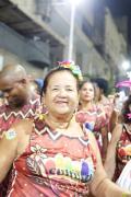 Cortejo levou a batida marcante do samba-reggae 