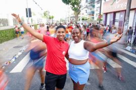 Bloco Reduto do Samba marcou presença na Mudança do Garcia