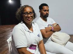 Mestra Nzinga na III Teia dos Pontos de Cultura