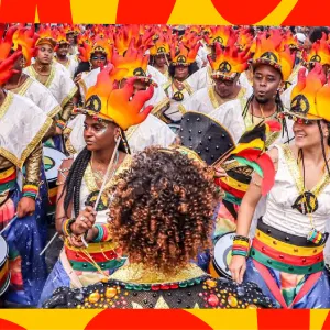 Olodum toma as ruas do Pelourinho