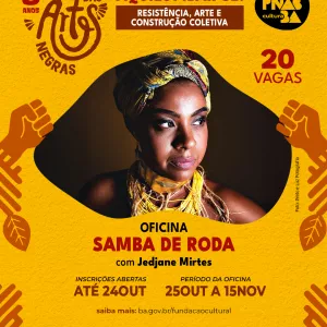 FUNCEB inicia Novembro das Artes Negras com Oficina de Samba de Roda em Sussuarana