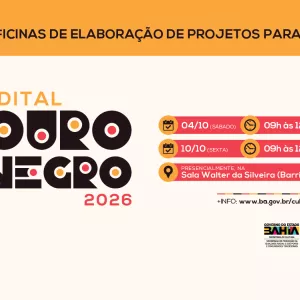 Governo do Estado realiza oficinas de elaboração de projetos para fortalecer propostas do Edital Ouro Negro 2026 